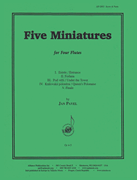 Five Miniatures - Flute Qt [HL:8772365]