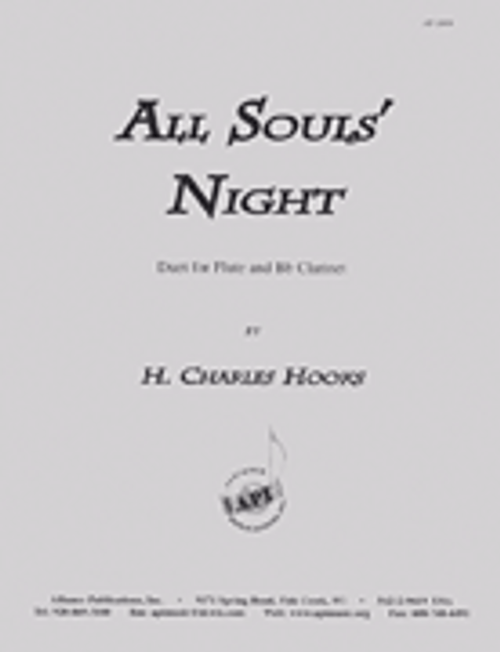 All Souls� Night - Fl-clnt Duo [HL:8772369]