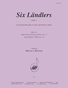 Six Landlers Fr 19th C - Rcdr-gtr [HL:8772480]
