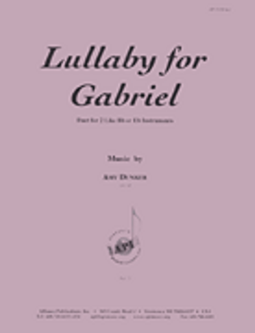 Lullaby For Gabriel - Bb & Eb Duo [HL:8772523]