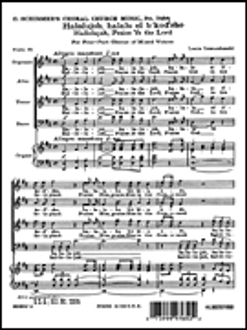 Hallelujah Praise Ye the Lord [HL:50297650]