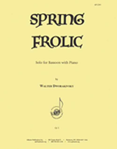 Teamwork Frolic - Solo For Bsn And Piano [HL:8772767]