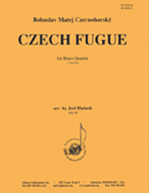 Czech Fugue For Brass Quartet [HL:8772847]