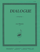 Dialogue For Eb Tuba Duet [HL:8773001]
