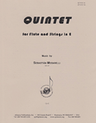 Quintet For Flute & Strings (4) In E [HL:8773353]