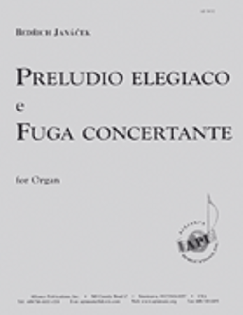 Preludio Elegaico E Fuga Concertante - Org [HL:8773526]