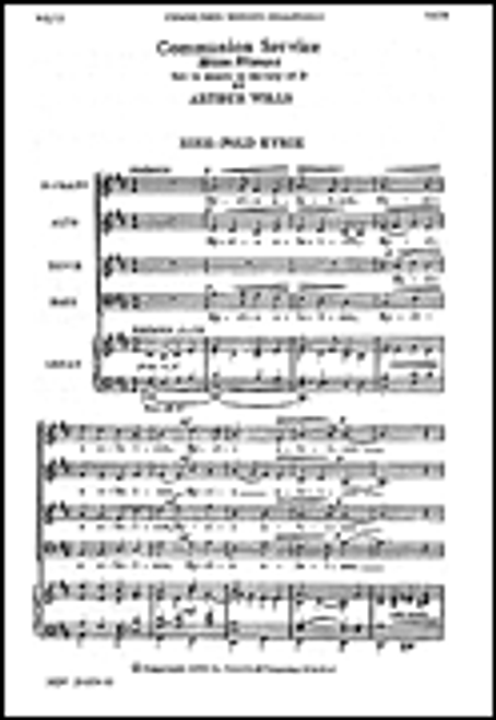 Arthur Wills: Communion Service (Missa Eliensis) [HL:14007209]