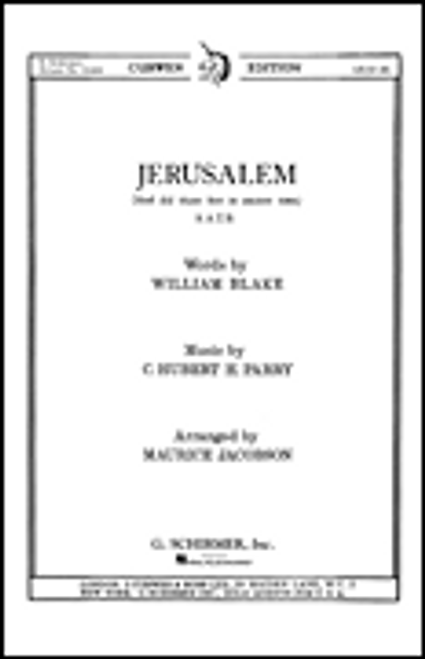 Jerusalem And Did Those Feet In Ancient Time  Key Of F [HL:50306660]