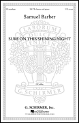 Sure on this shining night, Op. 13, No. 3 [HL:50308930]