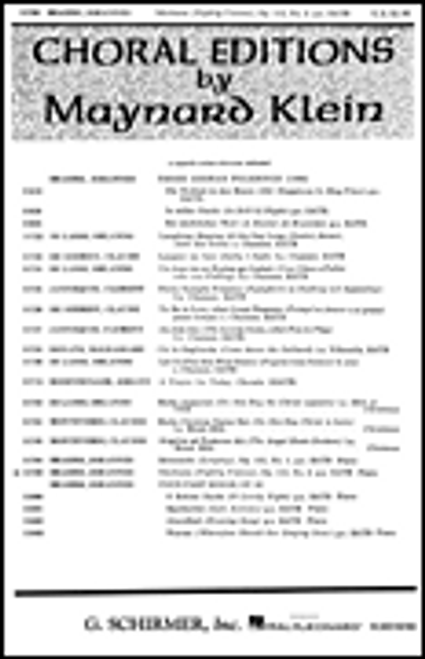 Nachtens SATB/Pno Gr/Eng Nightly Visions [HL:50316780]