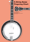 5-String Banjo Fingering Chart [HL:14042872]
