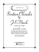 Sixteen Chorales [HL:50351650]