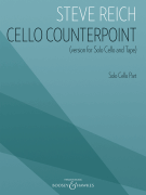 Cello Counterpoint (Version for Solo Cello and Tape) [HL:48024827]