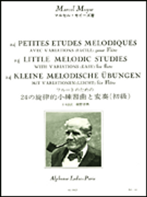 24 Petites Etudes Melodiques Avec Variations (Facile) pour Flute [HL:48180522]
