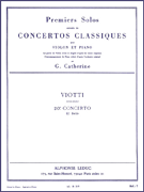 Solo No. 1 from Concerto No. 20 [HL:48180633]