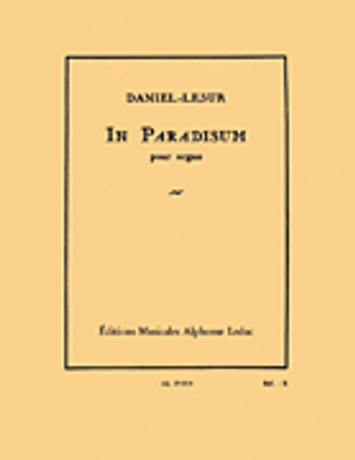 In Paradisum pour Orgue [HL:48180742]