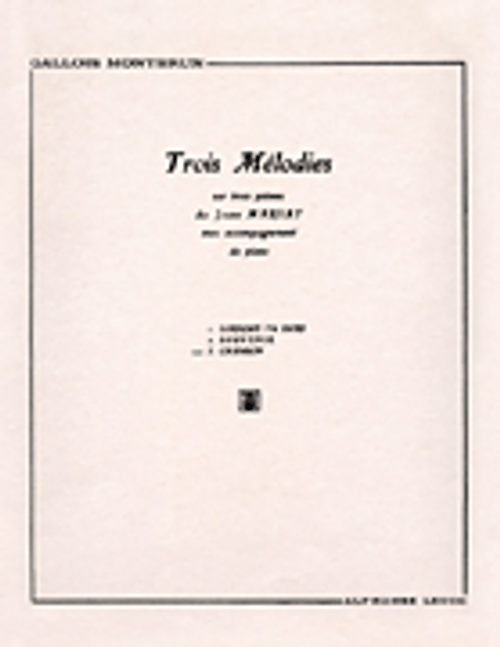 3 Melodies No. 3 - Chanson [HL:48181010]