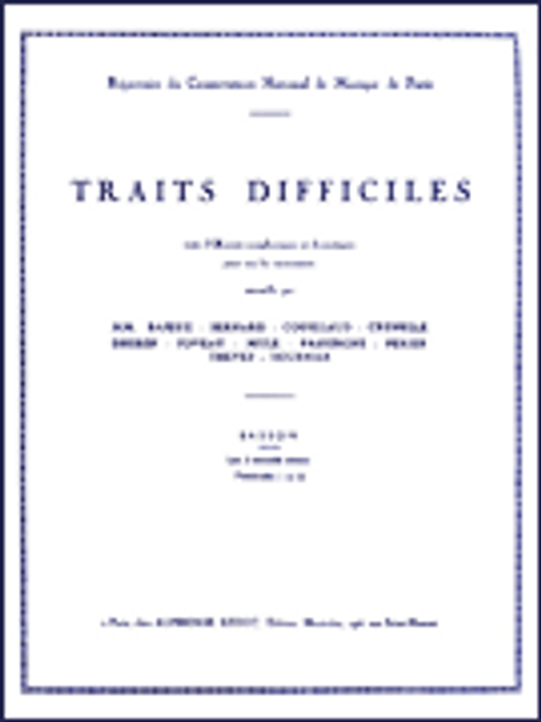 Traits Difficiles [HL:48181112]