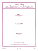 Sonata No.1, Op.1 No.1a (classiques No.87) (saxophone-alto & P [HL:48181362]