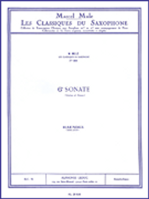 6e Sonate de Haendel [6th Sonate of Handel] [HL:48181365]