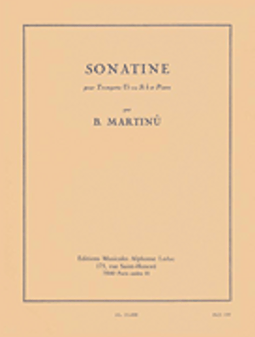 Sonatine Pour Trompette Ut Ou Si B Et Piano [HL:48181790]