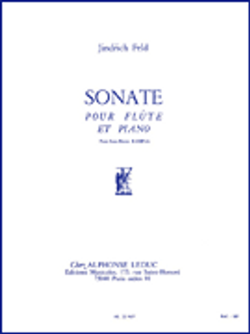 Jindrich Feld - Sonate Pour Flute Et Piano [HL:48182072]