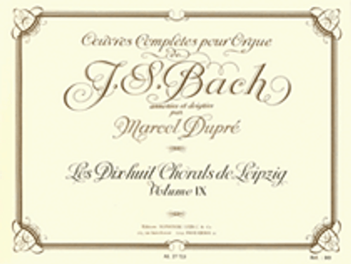 Eighteen Chorals Of Leipzig (organ) [HL:48184601]