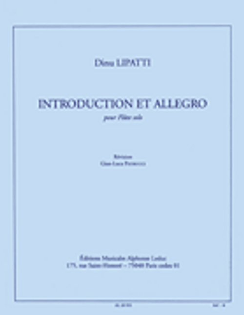 Introduction Et Allegro (flute Solo) [HL:48185428]