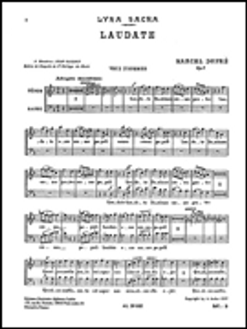 Laudate Dominum Op. 9 No.4 (tb Chorus Parts) [HL:48185541]
