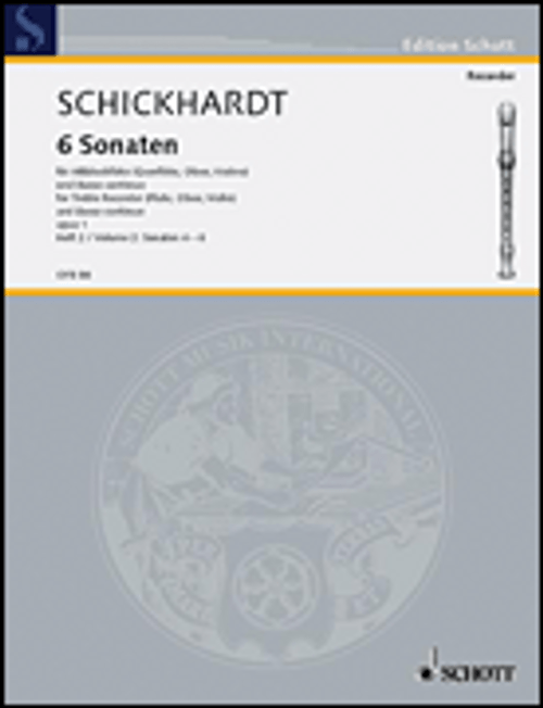 6 Sonatas, Op. 1, Volume 2 [HL:49011388]