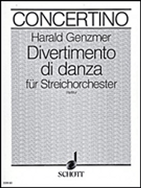 Genzmer Divertimento (1953) Vln 1 [HL:49027912]