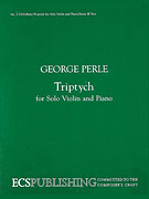 Triptych For Solo Violin And Piano (score And Part) [HL:49044297]