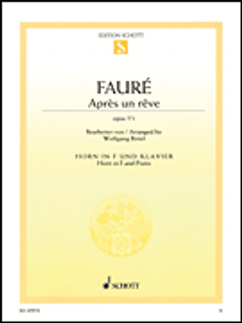 Après un rêve, Op. 7/1 [HL:49044874]