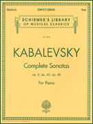 Dmitri Kabalevsky - Complete Sonatas for Piano [HL:50483237]