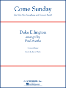 Come Sunday (Alto Sax feature) [HL:50486540]