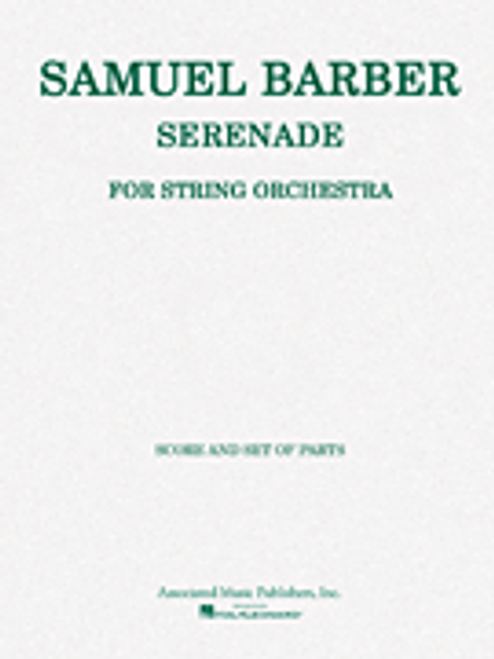 Serenade For Strings - String Orchestra Score/parts 8-8-4-4-4 [HL:50490095]
