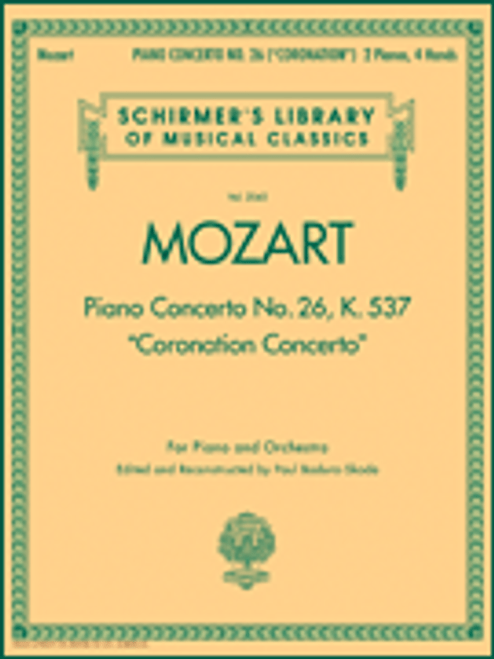 Mozart, Piano Concerto No. 26, K. 537 (Coronation Concerto) [HL:50483628]