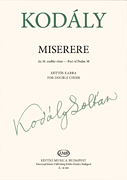 Miserere For Ssaattbb Edited By Sulyok Imre [HL:50600377]