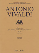 Concerto for Violin, Strings and Basso Continuo - RV239, Op. 6 No. 6 [HL:50600910]