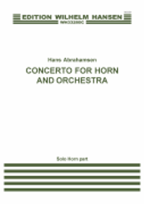 Concerto for Horn and Orchestra [HL:50603865]