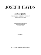 Concertini for Piano (Harpsichord) with Two Violins and Violoncello [HL:51480309]