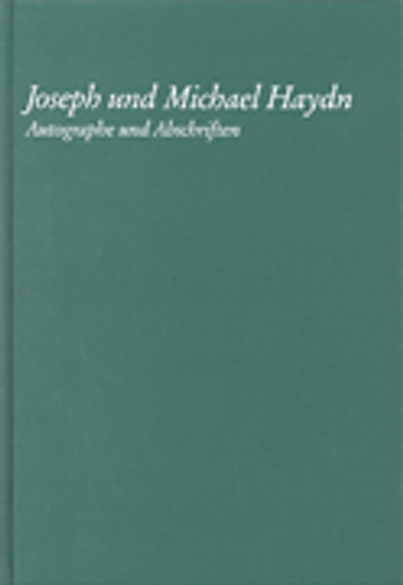 Joseph Und Michael Haydn - Autographe Und Abschriften [HL:51482354]