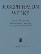 Different Songs with Accompaniment of the Piano [HL:51485861]