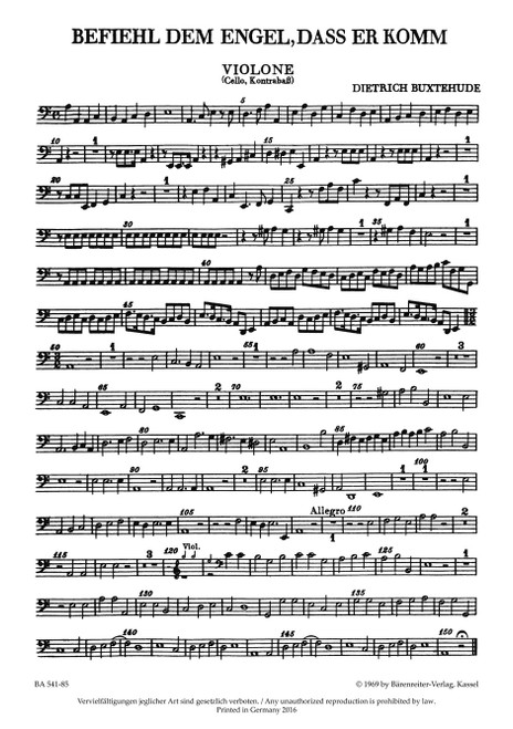 Command the Angels BuxWV 10 [Bar:BA541-85]