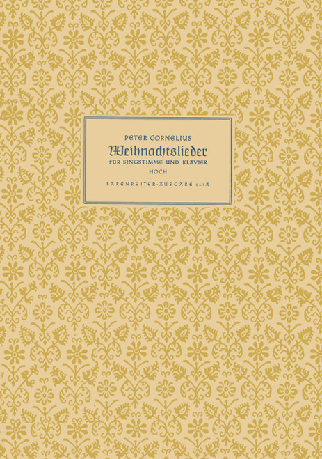 Weihnachtslieder für Singstimme und Klavier op. 8 [Bar:BA567]