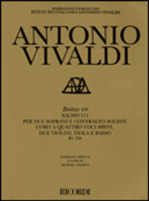 Vivaldi, Beatus Vir RV598 [HL:50485493]