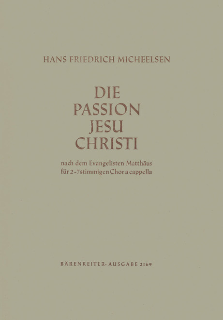 Matthäus-Passion (1945) [Bar:BA2169]