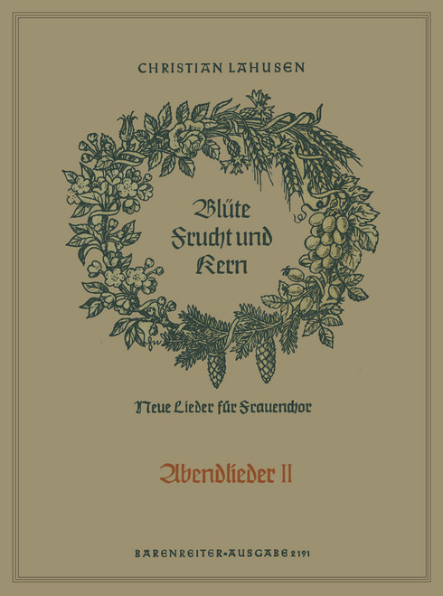 Abendlieder II [Bar:BA2191]