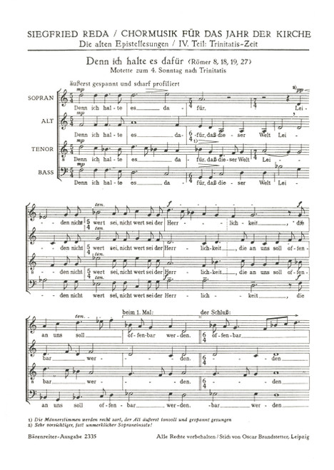 Denn ich halte es dafür, dass dieser Welt Leiden [Bar:BA2335]