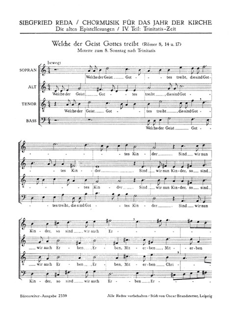 Welche der Geist Gottes treibt [Bar:BA2339]